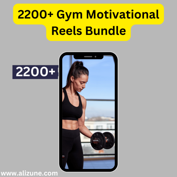 2200+ Gym Motivational Reels Bundle